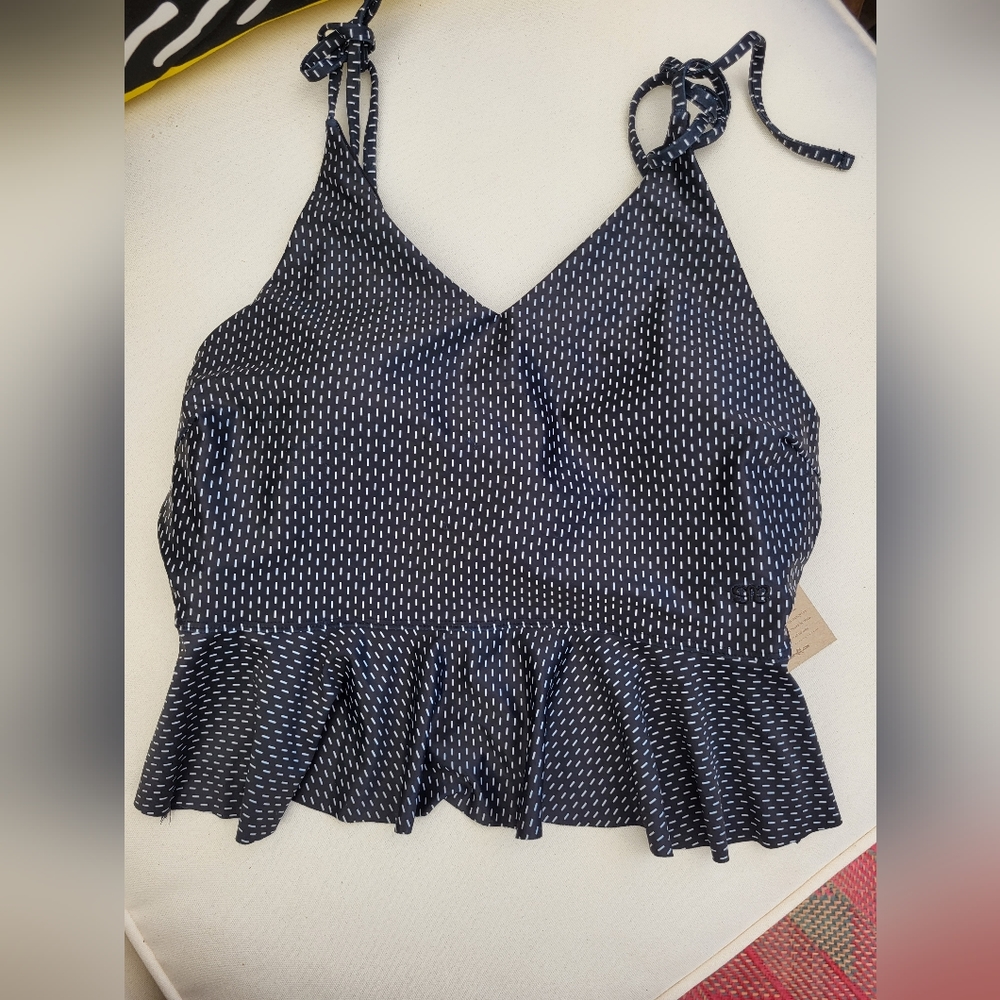 Albion Midnight Dash Tie-up Tankini